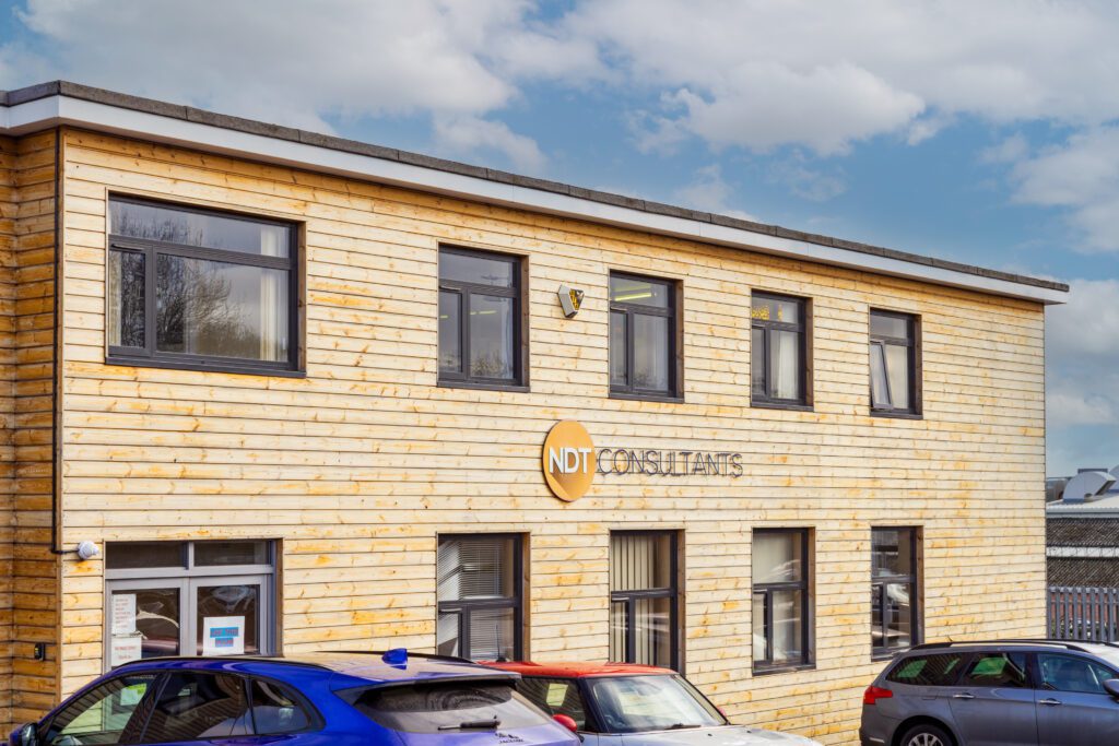 This image shows the front of NDT Consultants' UK office.